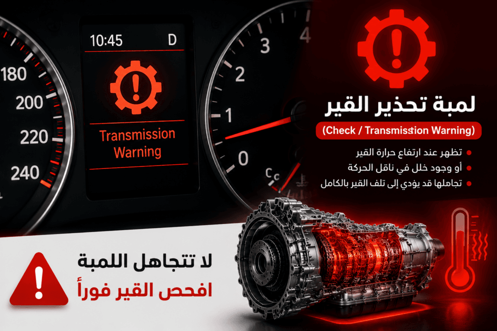 لمبة تحذير القير الأوتوماتيكي