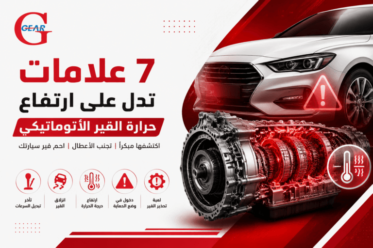 7 علامات تدل على ارتفاع حرارة القير الأوتوماتيكي