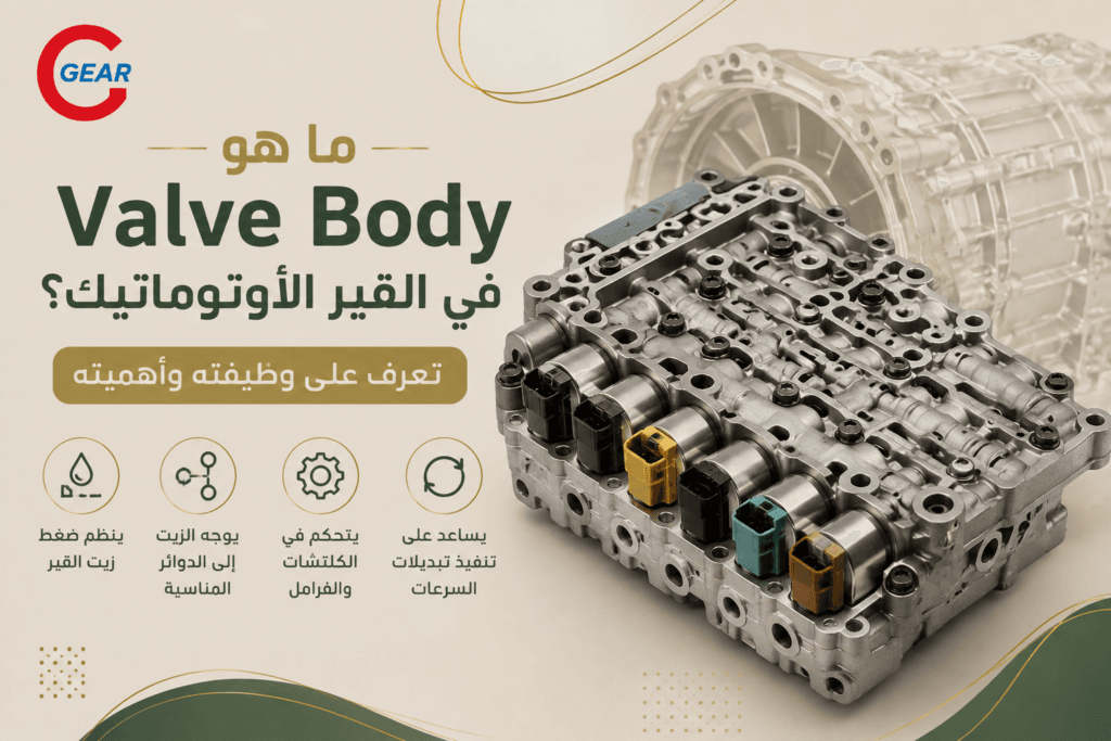Valve Body في القير الأوتوماتيك