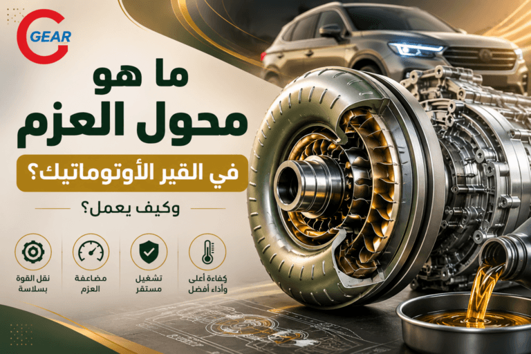 محول العزم في القير الأوتوماتيك وكيف يعمل