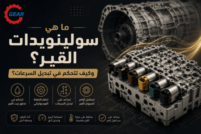 سولينويدات القير وكيف تتحكم في تبديل السرعات